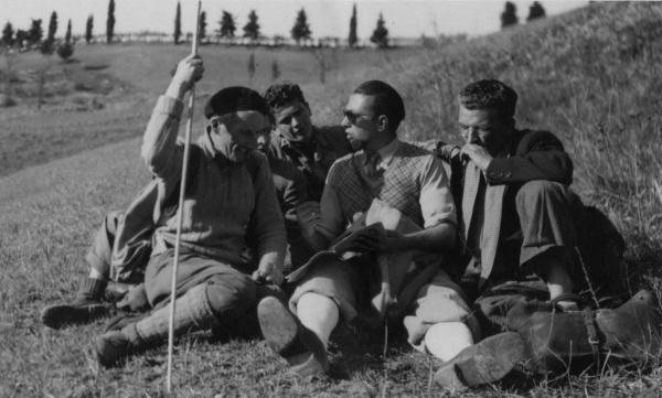 Gita del Centro Emiliano di Studi Preistorici alla Grotta della Pispola, 19 marzo 1949
