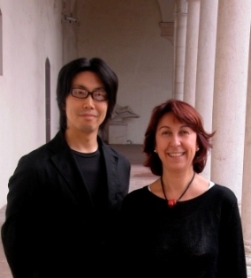 Il controtenore Tadashi Miroku e la clavicembalista Silvia Rambaldi