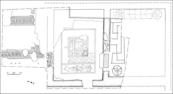 planimetria domus di Via Finamore