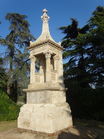 Il mausoleo di Obulacco dopo il restauro. Inaugurazione ufficiale il 7 dicembre 2014