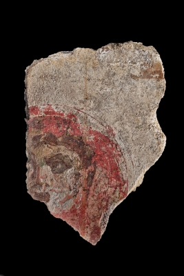 Frammento di intonaco figurato dallo scavo di palazzo Mongardini (RE)
