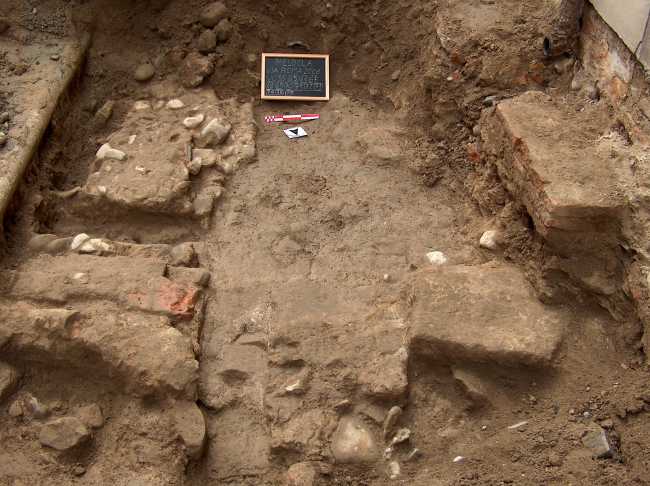 L'ambiente trovato all'estremit meridionale di via Roma