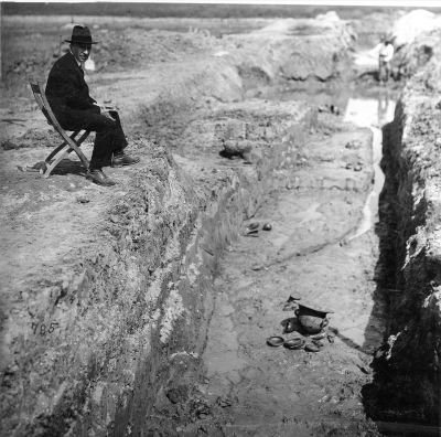 Salvatore Aurigemma in una foto del 26 maggio 1927