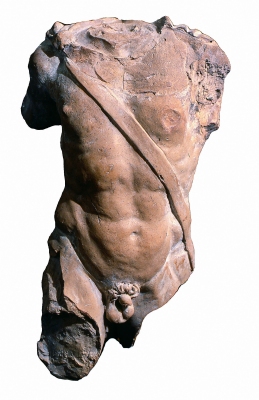 Torso fittile di guerriero da Ravenna, Museo Archeologico Nazionale di Ravenna (foto Roberto Macr)