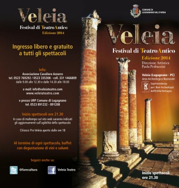 locandina teatro a Veleia 2014