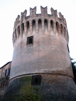 Rocca di Lugo, il maschio di Uguccione, sede delle carceri