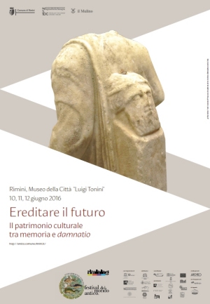 Il manifesto della 18 edizione del Festival del Mondo Antico