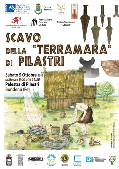 locandina scavi Pilastri