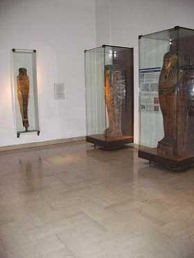Sala egizia del Museo Archeologico di Parma