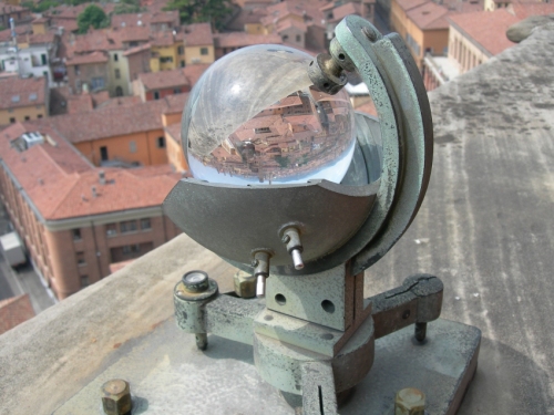 Dalla terrazza della Specola si gode di un panorama unico della citt