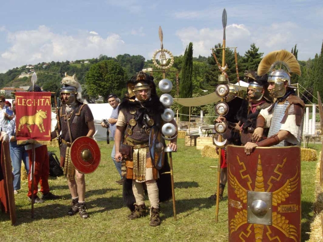 rievocatori della Legio I Italica