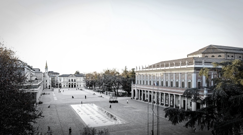 Piazza della Vittoria oggi (foto Carlo Vannini)